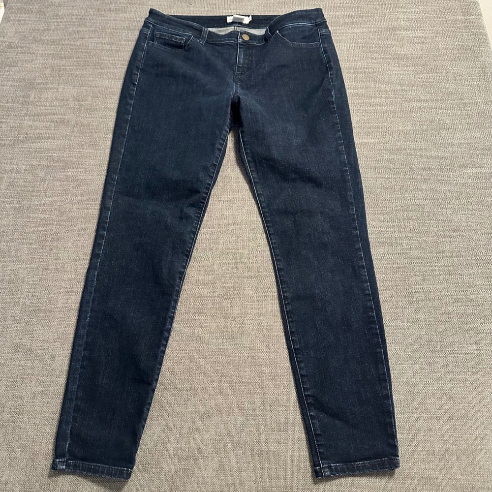 Vineyard Vines Skinny Jeans Womens 10 Dark Wash Indigo Stretch Denim